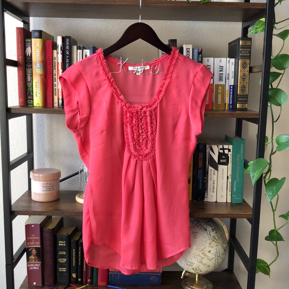 Pink, Black Rainn Blouse
